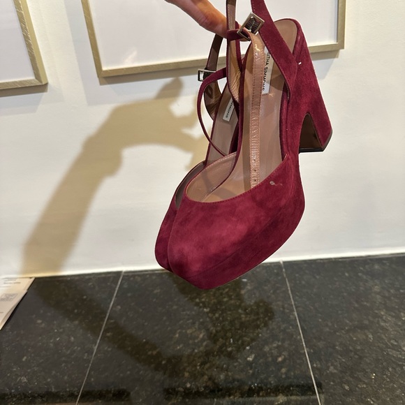 Tabatha Simmons platforms suede - Picture 4 of 5
